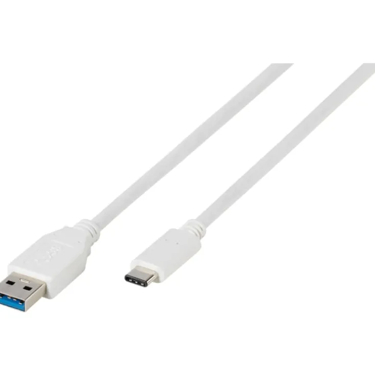 Sale kabel USB 3.1 A til USB-C, 1 meter Mobil, Pc & Data