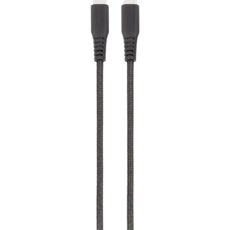 Discount kabel USB-C til USB-C sort, Mobil, Pc & Data
