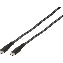 Discount kabel USB-C til USB-C sort, Mobil, Pc & Data