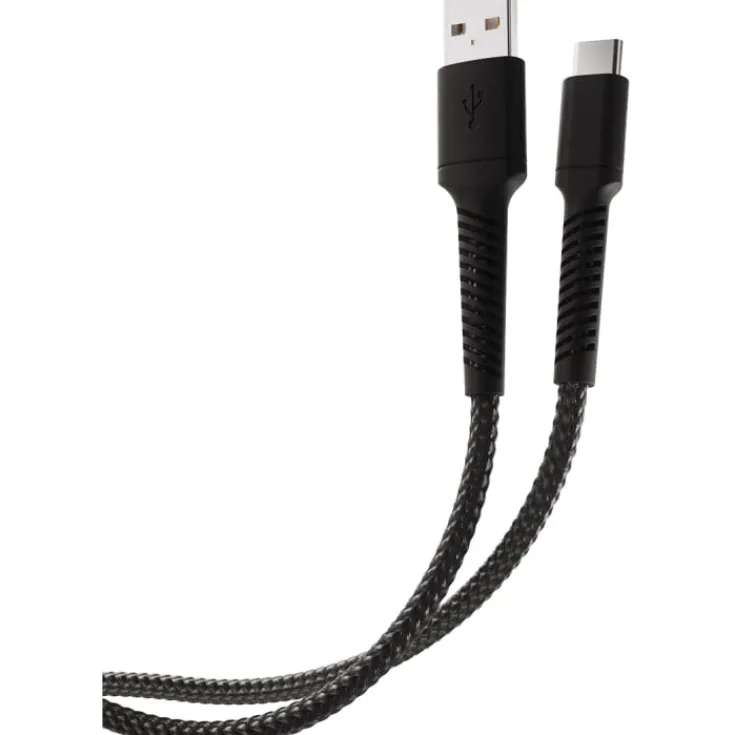 Outlet Longlife USB-C/USB-A kabel, 0,5 meter Mobil, Pc & Data