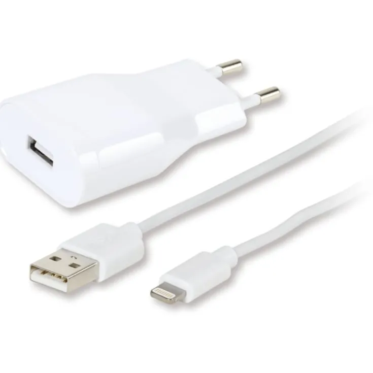oplader, USB-C, 1,2 meter Mobil, Pc & Data