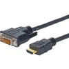 Discount HDMI til DVI-D kabel, 1 meter Hdmi Kabler