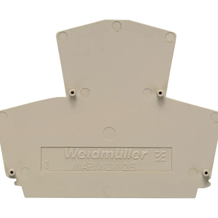 WAP endeplade, beige, 2,5-10 mm² Tavletilbehør