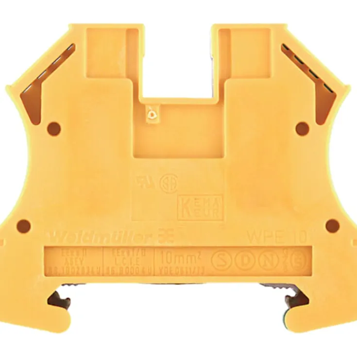 WPE jordklemme, gul/grøn, 10 mm² Tavletilbehør