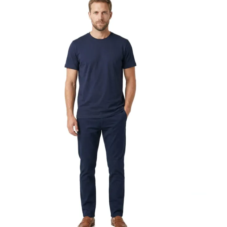 Outlet Baic t-hirt, arinebå, tr. T-Shirts & Poloshirts