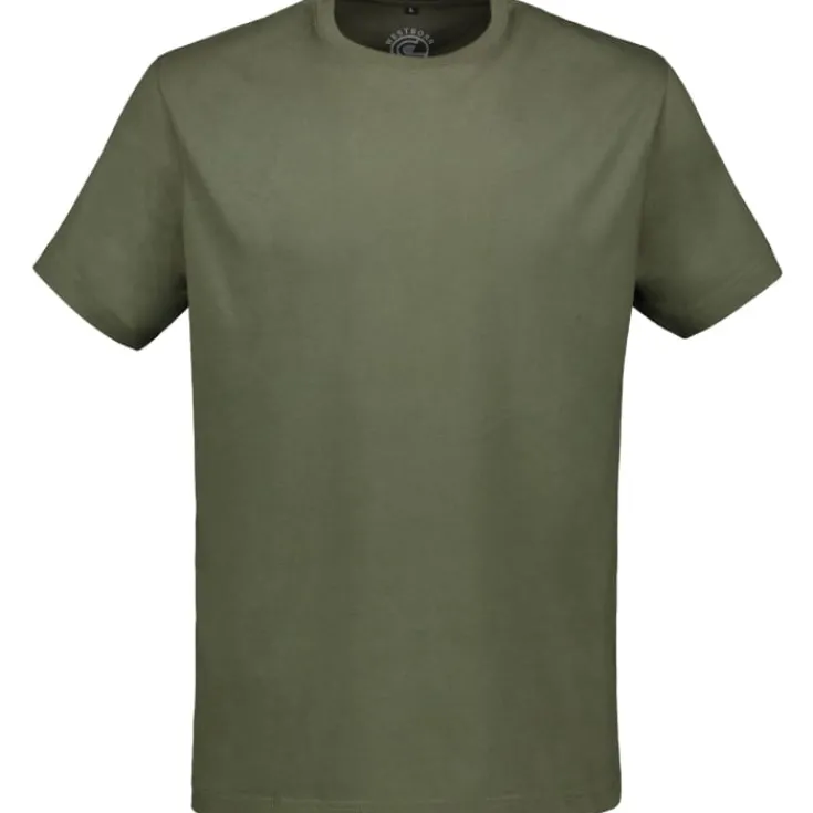 Hot Basic t-shirt, oivengrøn, str. T-Shirts & Poloshirts