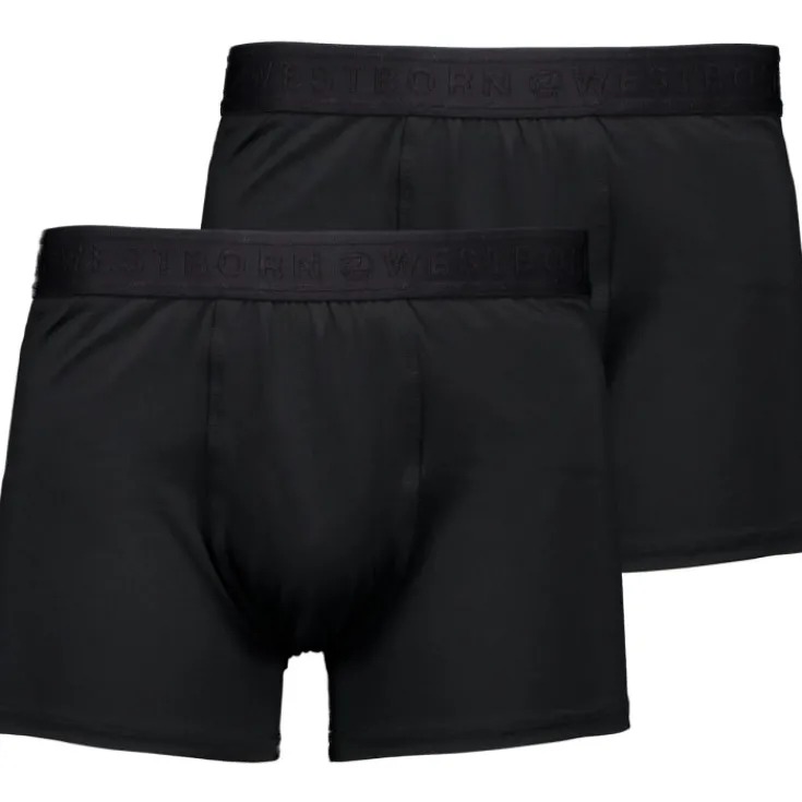 Hot boxerhort i icrofiber, 2-pak, ort, tr. Undertøj