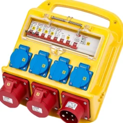 Discount byggestrømstavle, CEE, 400V, 16A Industrimateriel