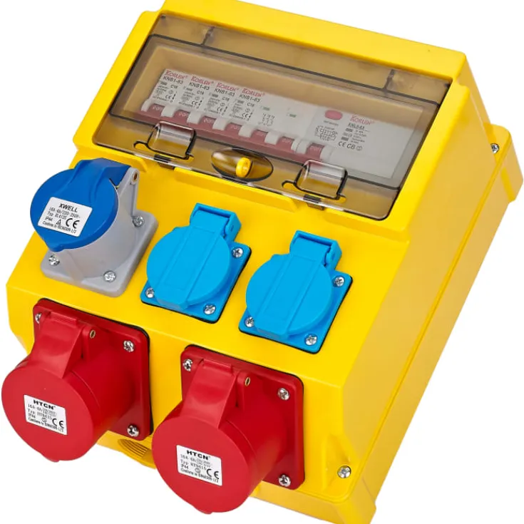 Best industritavle, 5 udtag, 16A Industrimateriel