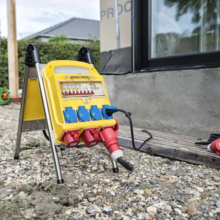 Hot stativ til projekttavle / ABS byggestrømstavle Industrimateriel