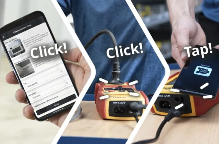 New apparattester sæt, taske Elektriske Måleinstrumenter
