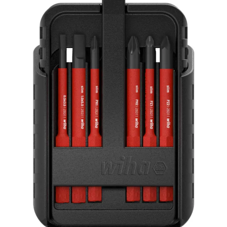 Discount box med 12 SlimBit - blandet bits Bits, Toppe & Bor