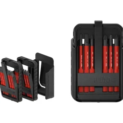 Discount box med 12 SlimBit - Torx og Torx+ Bits, Toppe & Bor