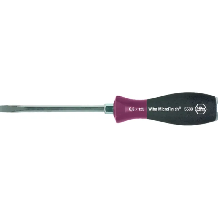 New MicroFinish lige kærv skruetrækker, Skruetrækkere