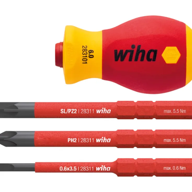 Discount SoftFinish SlimVario tumbling bitsskruetrækker, 1000V Skruetrækkere
