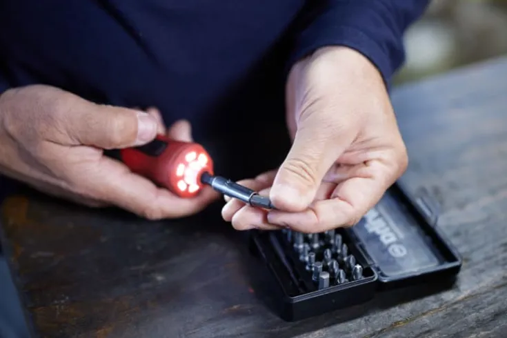 Online SpeedE Pocketdrive elektrisk skruetrækker, 31dele Skruetrækkere