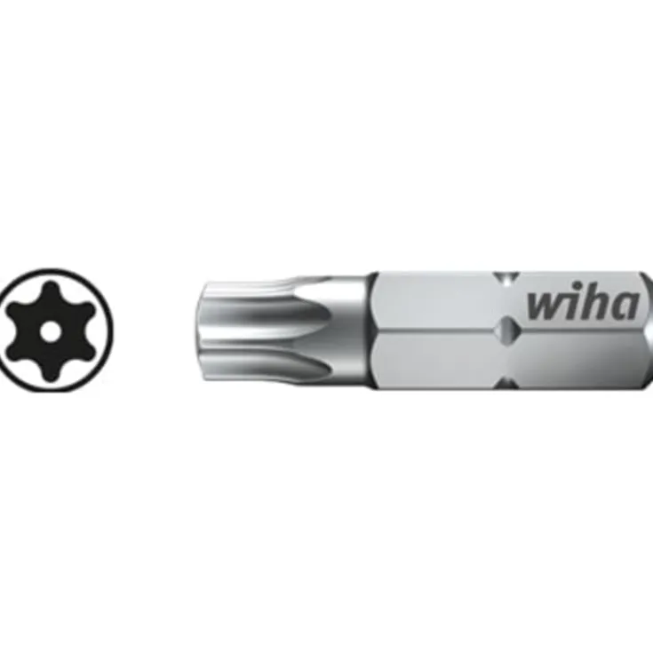torx bits med hul 25mm, med hul Bits, Toppe & Bor