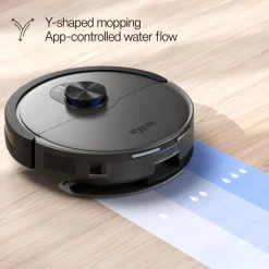 New Innobot RVC-B4LIN robotstøvsuger, gulvvask, 4000 PA, sort Elektronik Til Boligen