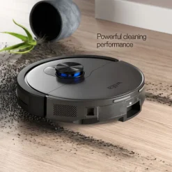New Innobot RVC-B4LIN robotstøvsuger, gulvvask, 4000 PA, sort Elektronik Til Boligen