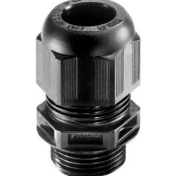 Best forskruning, M25, Ø9-17 mm, sort Forskruninger