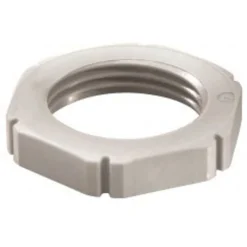 møtrik, M16x1,5, 5 mm, grå Forskruninger