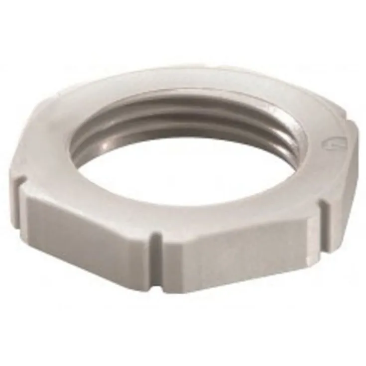 møtrik, M16x1,5, 5 mm, grå Forskruninger
