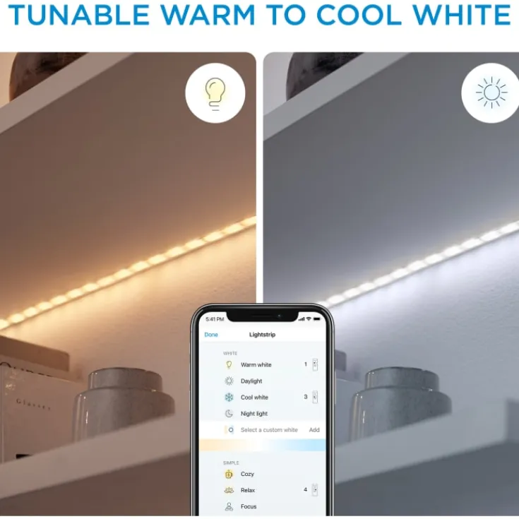 Best LED strip, 2 meter, startsæt Wiz