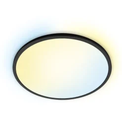 Online Superslim plafond, justerbar hvid, sort, Indendørs Belysning|Loftlamper
