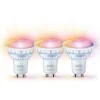 Outlet Wifi GU10 spotpære, farveskift, 2200K-6500K, 4,7W, 3-pak Wiz