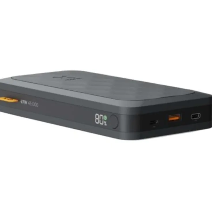 Best powerbank, 2 x USB-C, , sort Powerbanks