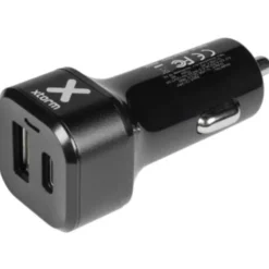 Discount Quick Charge biloplader, USB-C/QC, 48W Mobil, Pc & Data