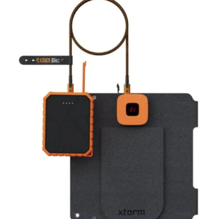 Outlet SolarBooster solcelle oplader, USB-C/A, Mobil, Pc & Data