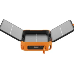 Discount solcelle powerbank med lommelygte, 10.000 mAh Powerbanks
