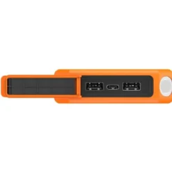 Clearance udendørs powerbank med lommelygte, 10.000 mAh, 20W Powerbanks