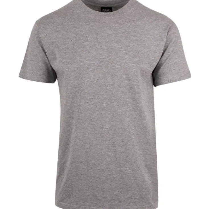 Discount Classic t-shirt, gråeleret, str. T-Shirts & Poloshirts