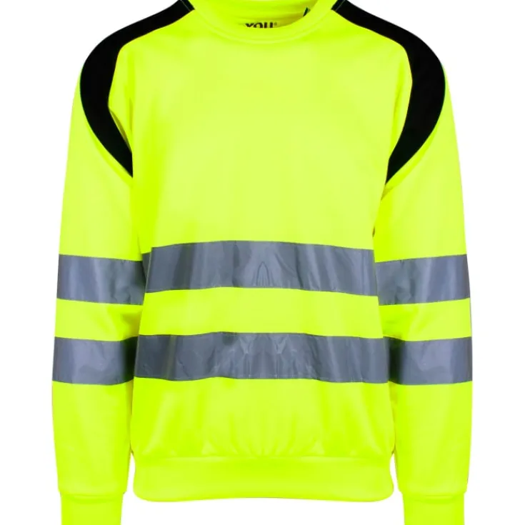 Best Århus sweatshirt, hi-vis gul, str. Trøjer, Hoodies Og Sweatshirts